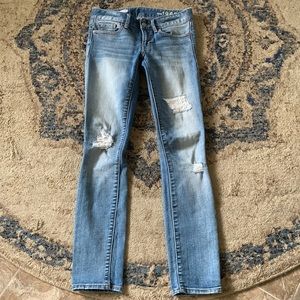 Gap Distressed ‘Always Skinny’ Jeans- size 24